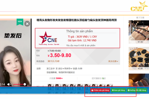 Cách đặt hàng taobao về việt nam