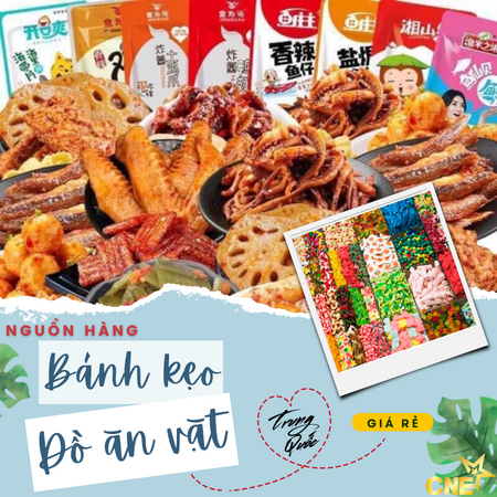 Bánh kẹo đồ ăn vặt Trung Quốc