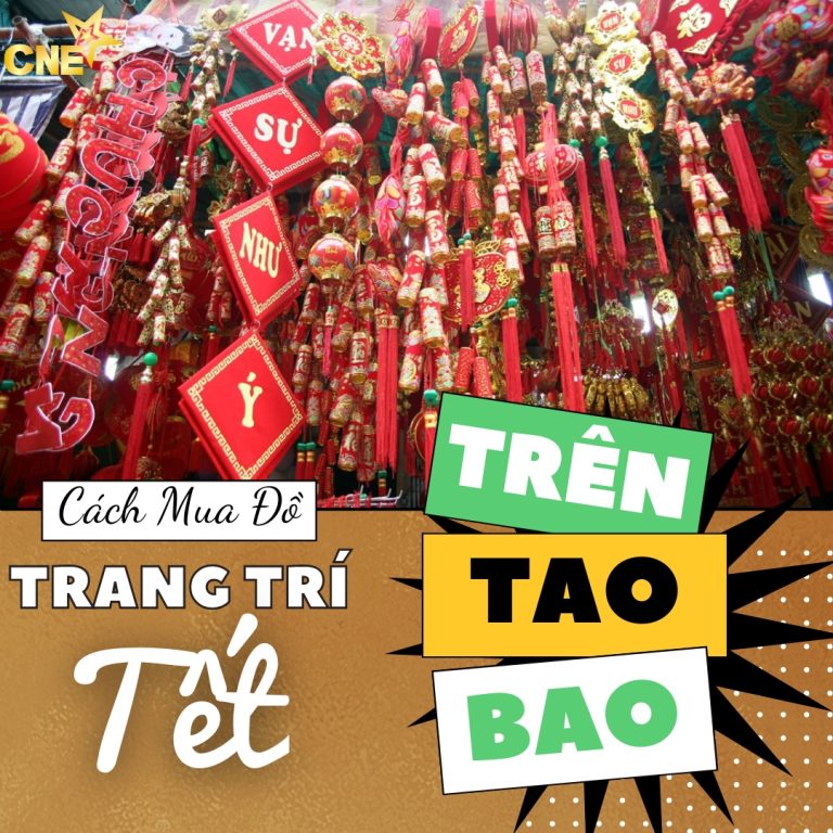 Cách mua đồ trang trí Tết trên Taobao